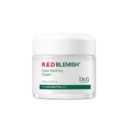 Dr.G Red Blemish Clear Soothing Hypoallergenic Calming Moisture Cream 70ml x 2 / 닥터지 레드 블레미쉬 클리어 수딩 저자극 진정 수분 크림 70ml x 2개