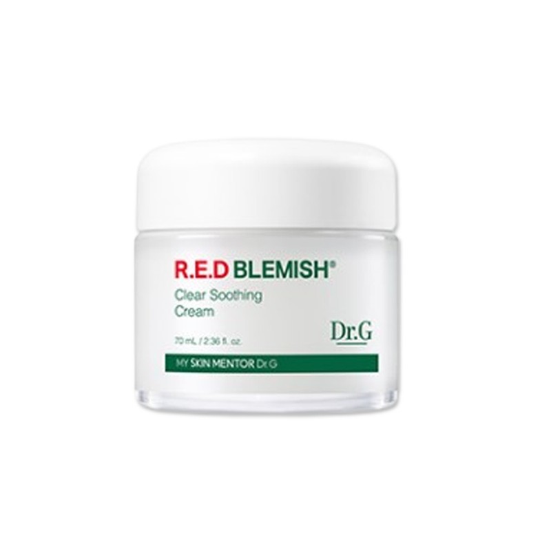 Dr.G Red Blemish Clear Soothing Hypoallergenic Calming Moisture Cream 70ml