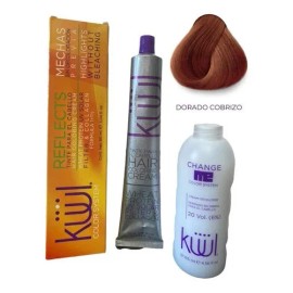 Tinte Kuul 90g Tono reflects dorado cobrizo
