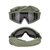 Protective Goggles Impact Resistance 3.8mm Thick Lens Comfortable Fit UV