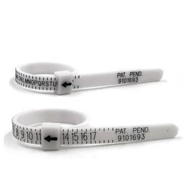 Ring Sizer Tool Set - Reusable Finger Gauge & Jewelry Sizing Tools, Australian Sizes A-Z+9 & USA Sizes 1-17 - Measure Your Ring Size Accurately