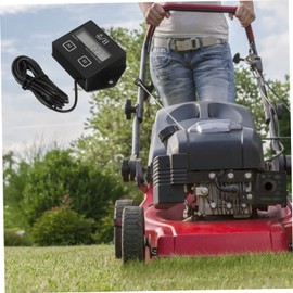 Ciieeo 1Pc Digital Timer Tachometer for Motorcycle Vibration Hour Accessory for Engine Motors Program Maintenance Interval Durable Design for Motorbike Efficiency Tracking