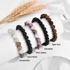 CERSLIMO Natural Bead Bracelet for Women Men - Healing Bracelets