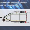 4 Pin 5 Wire Trailer Wiring Harness, 22FT Trailer Wiring