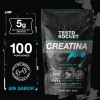 Creatina monohidratada micronizada 500g sin sabor Testo Rocket pre workout