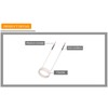 4Pcs Induction Heater Coil Kit 2.5mm Brass Core 20 30