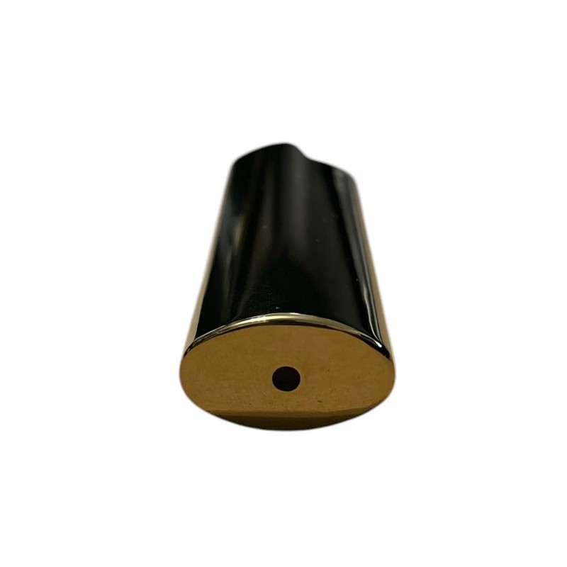 Shiny Gold Metal Shell Lighter Case Cover Holder Fits Bic