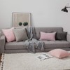 Miulee Set of 2 Corduroy Velvet Soft Cushion Covers -