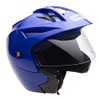 MMG 20 Motorcycle Scooter Open Face Helmet DOT Street Legal,
