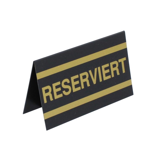 Set of 20 Reserved Table Stands, Info Sign, Reserved Stand,