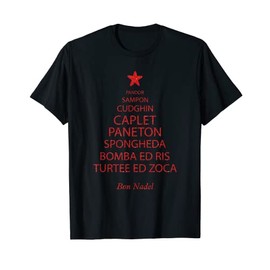pandor sampon cudghin caplet paneton spongheda bomb and ris T-Shirt