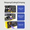 Ethernet Crimping Tool Adjustable Mode Anti Slip Texture Safety Lock