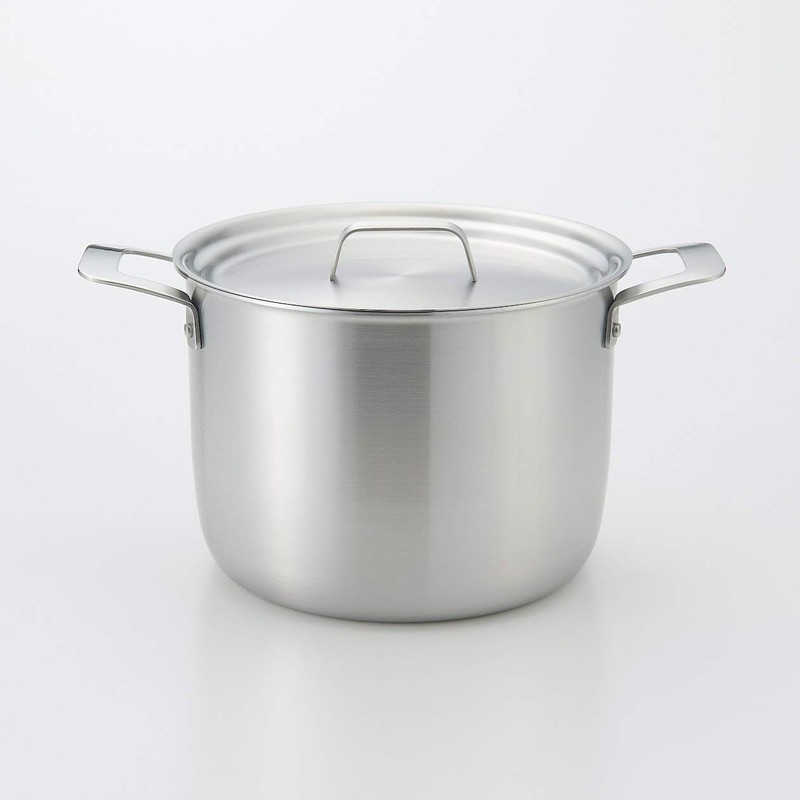 Mujin Ryohin Stainless Steel Multi-Purpose Lid for Diameter 20-22 cm
