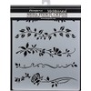 Stamperia Stencil Flower Tendrils 20 x 25 cm 3D Reusable
