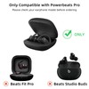AIIEKZ Compatible with Powerbeats Pro, Soft Silicone Case with Gold