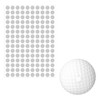 Sinbana 150pcs White Reflective Dot Stickers for Golf Clubs &