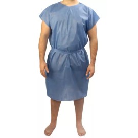 esteritam Bata Desechable Paciente 30gm  Sms , Sin Mangas  C/100pz