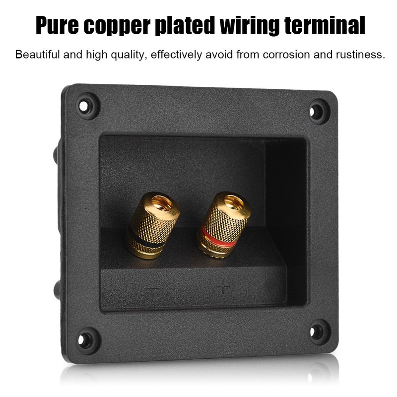 Speaker Terminal, Acoustic Components for HiFi Speaker 2 Copper Binding