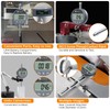 Neoteck DTI Digital Dial Indicator 0.01mm/0.0005 inch Digital Probe Indicator