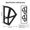 Tilt Fitting for Shoe Cabinets, Shoe Rack, Pack of 4