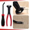 WILLBOND 3 Pcs Upholstery Staple Remover Tools Set Including End