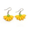 Idin Handmade Earrings - Miniature bananas polymer clay drop earrings