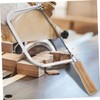 jojofuny Wooden-handled Scroll Saw Machine Fret Saw Jewelry Tool Saw