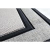 Outdoor Indoor Doormat 18" x 30" Gray/Beige/Black Rubber Backed Door