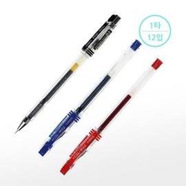 Dong-A Fine Tech Neutral Pen (0.3mm) (1 pack of 12) / 동아 중성펜 파인테크(0.3mm)(1타12입)