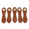 5 Set Leather Snap Buckles Soft Wearable DIY Sewing Leather