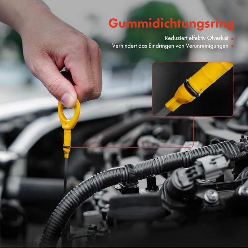 Frankberg Oil Dipstick Compatible with C-Class W204 C180-C250 C-Class Coupe