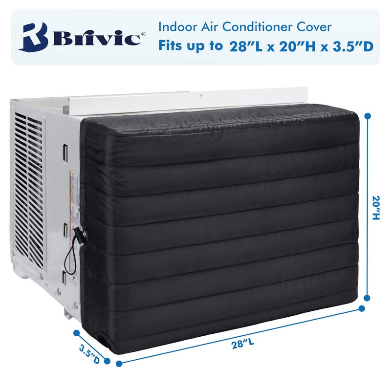 Brivic Indoor AC Cover for Air Conditioner Cover Inside Window