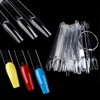 Fcozpjk Nail Color Swatch Sticks with Ring, 150pcs Ballerina Square