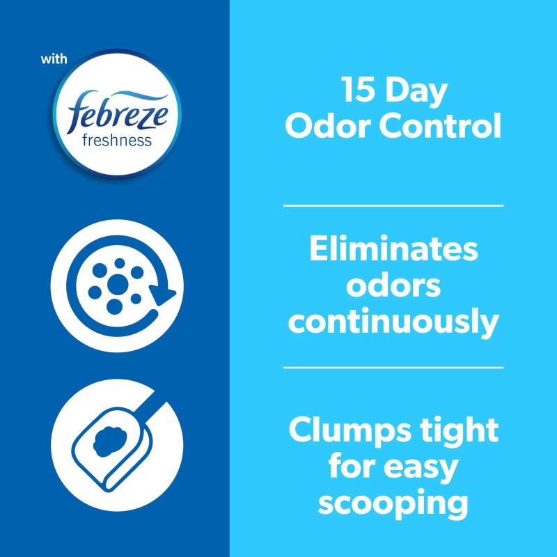 Fresh Step Odor Shield Scented Litter with the Power of