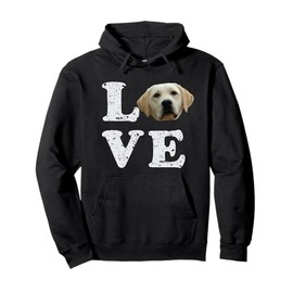 I Love My Yellow Lab Hoodie | Labrador Retriever Dog Gift Pullover Hoodie
