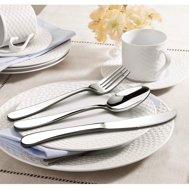 HaWare Silverware Set for 12, 60-Piece Heavy Duty Stainless Steel
