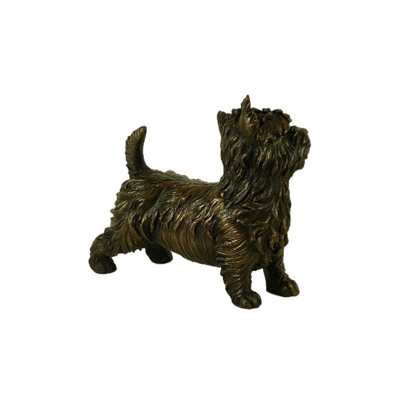 Bronze Sculptures Bronzed West Highland Terrier Dog SCULPTURE