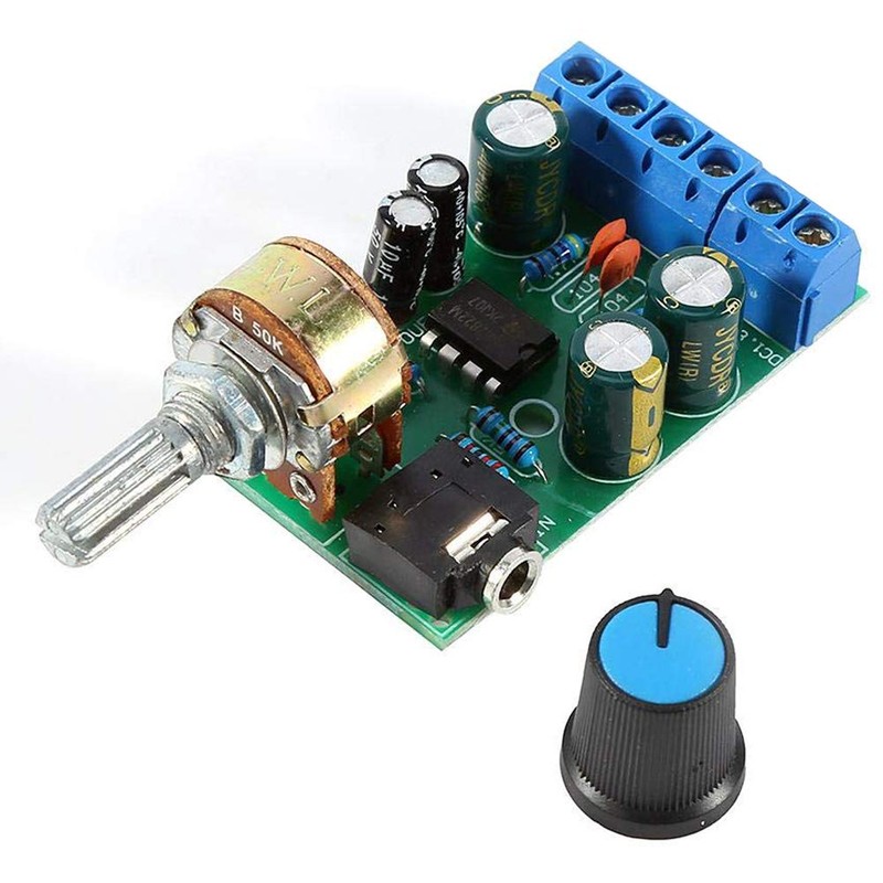 Youmile 2pcs Audio Amplifier Module DC 1.8-12V TDA2822M 2.0 Channel