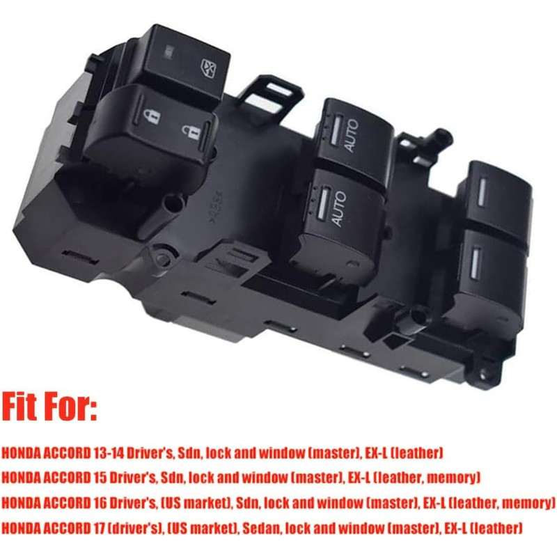 Front Left Side Power Master Window Switch 35750T2AA11 Fit for
