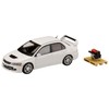 HJ64 1/64 Mitsubishi Lancer Evolution 9 with GSR Engine Display