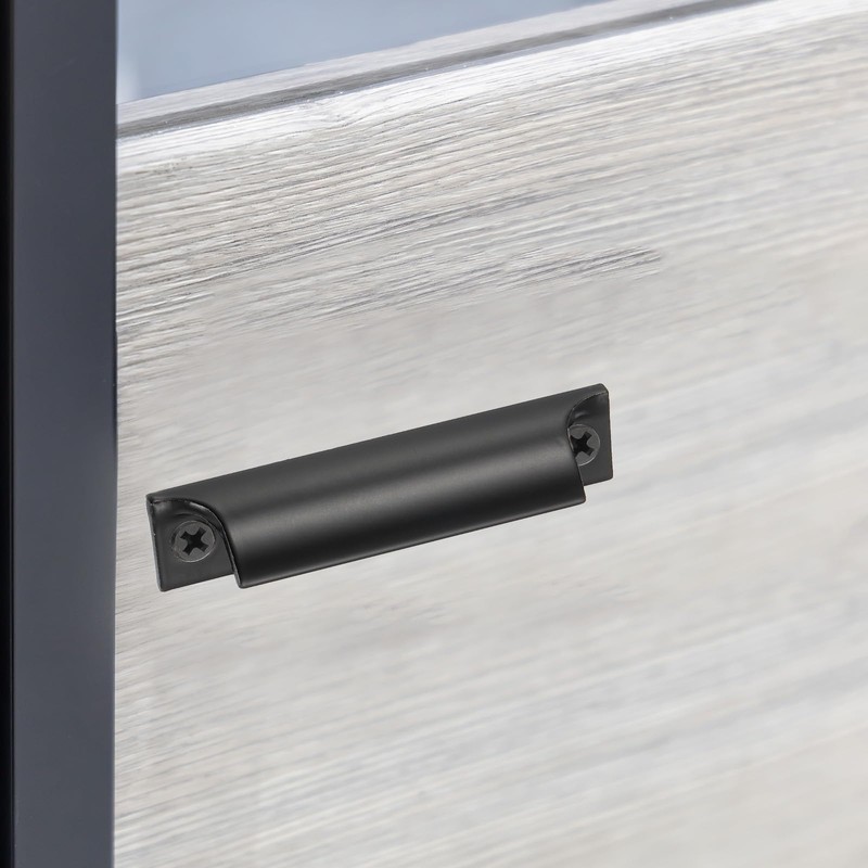 PATIKIL Window Sash Lift Handle 3", 2 Pcs Aluminum Alloy