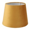Fabric Lampshade E27 E14 Velvet Conical Decorative Lamp Replacement Shade