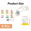 1 Pcs Egg Opener+ 6 Pcs Egg Cup, Egg Cups,