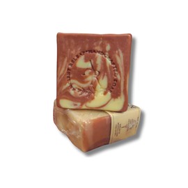 Ancient Releaf Chuchupate Turmeric Ginger Tea soap, with Tallow, fragrance-free, nourishing, soothing, 5 oz. soap bar