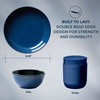 Corelle Stoneware Dinnerware Set, Handmade Reactive & Solid Glazed Ceramic