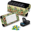 BVYA Pill Organizer Case, Weekly Travel Pill Case Medication Reminder,for
