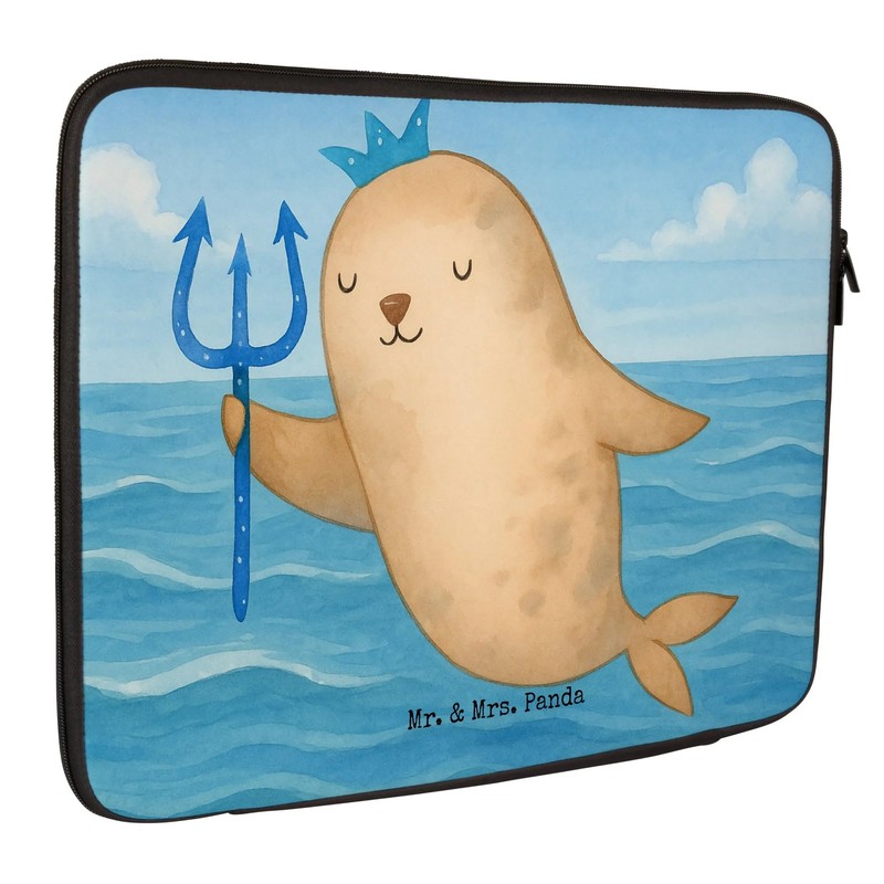 Mr. & Mrs. Panda Notebook Tasche Sternzeichen Wassermann Design 27