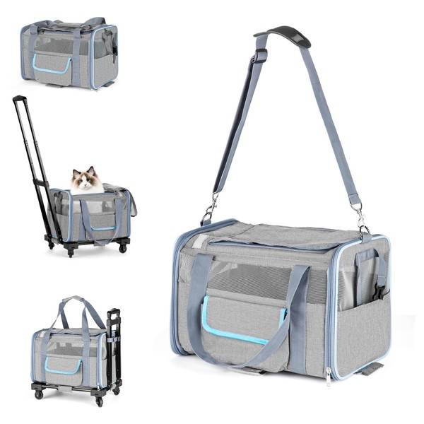 FERRAFAY Pet Carrier for Small Pet, Cat Dog Carrier for