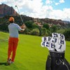 Scott Edward 10 Pcs Leather Iron Golf Head Covers Strong