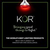 KOR 250W R40 Red Incandescent Heat Lamp Bulbs, E26 Medium